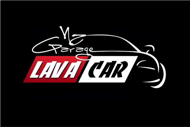 na garagem lava car logo