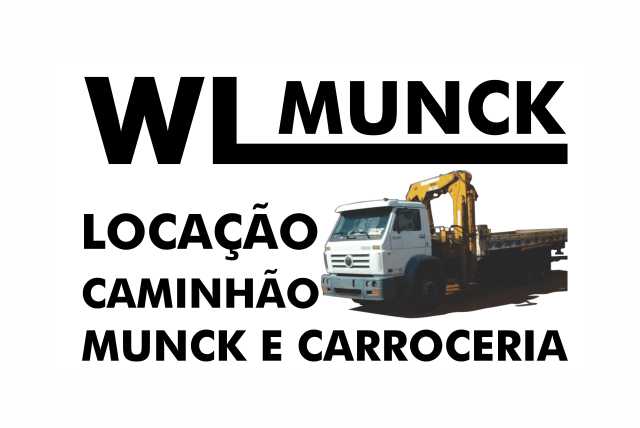 wl locação de caminhão munck logotipo